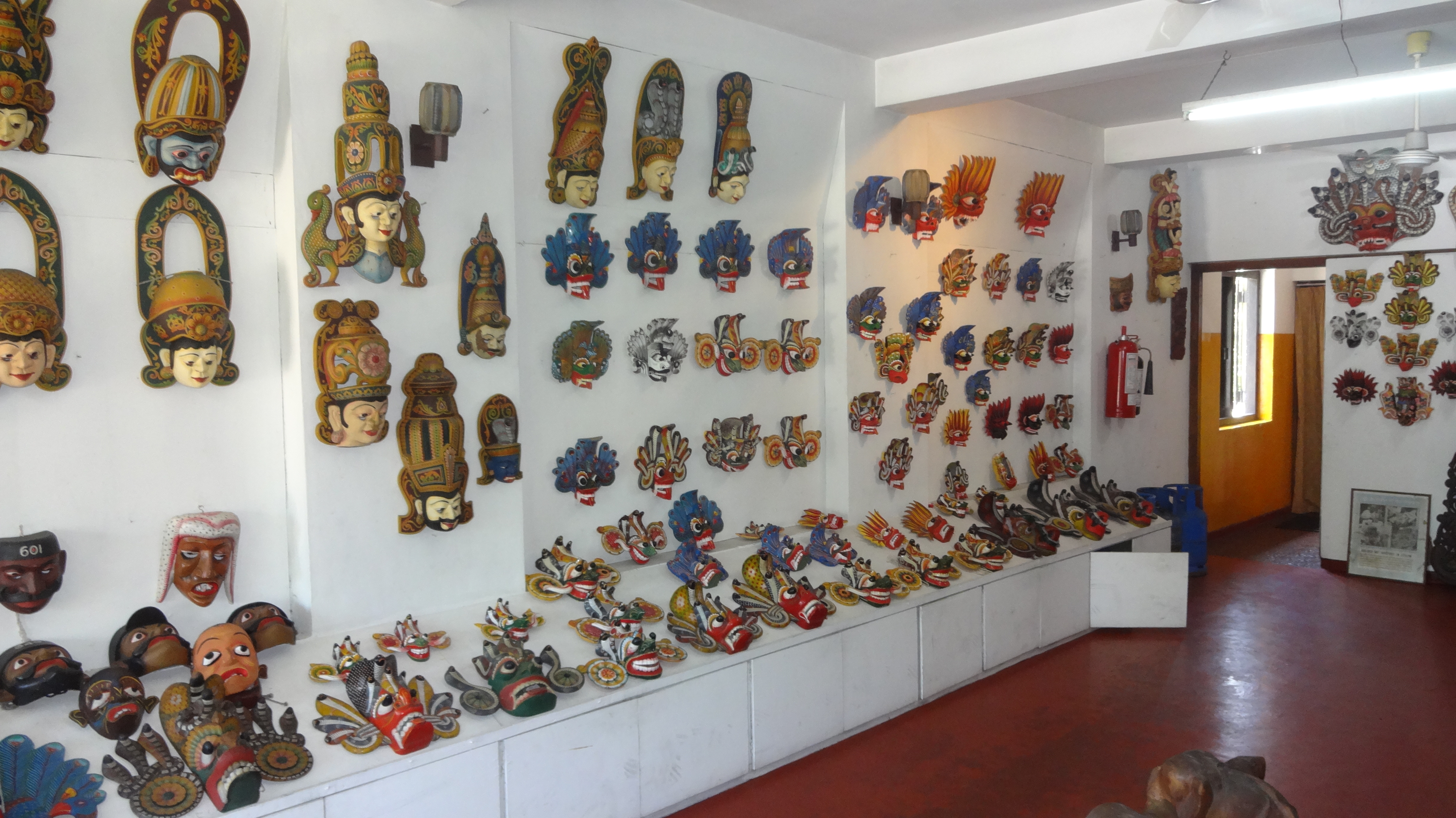Maskenmuseum in Ambalangoda